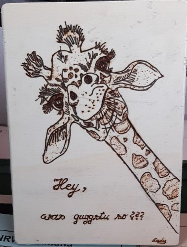 Schilder 026 Giraffe